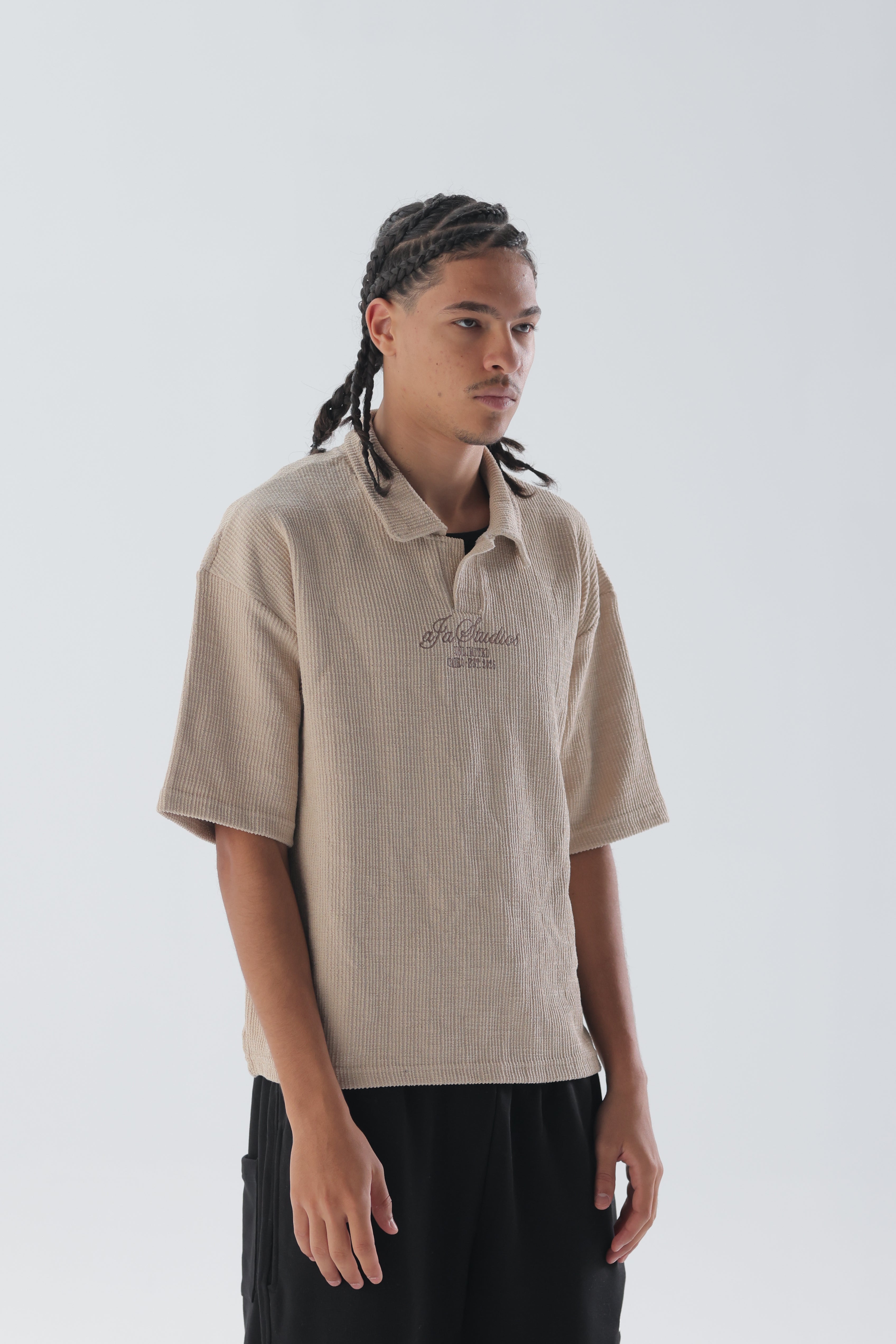 Aja textured polo