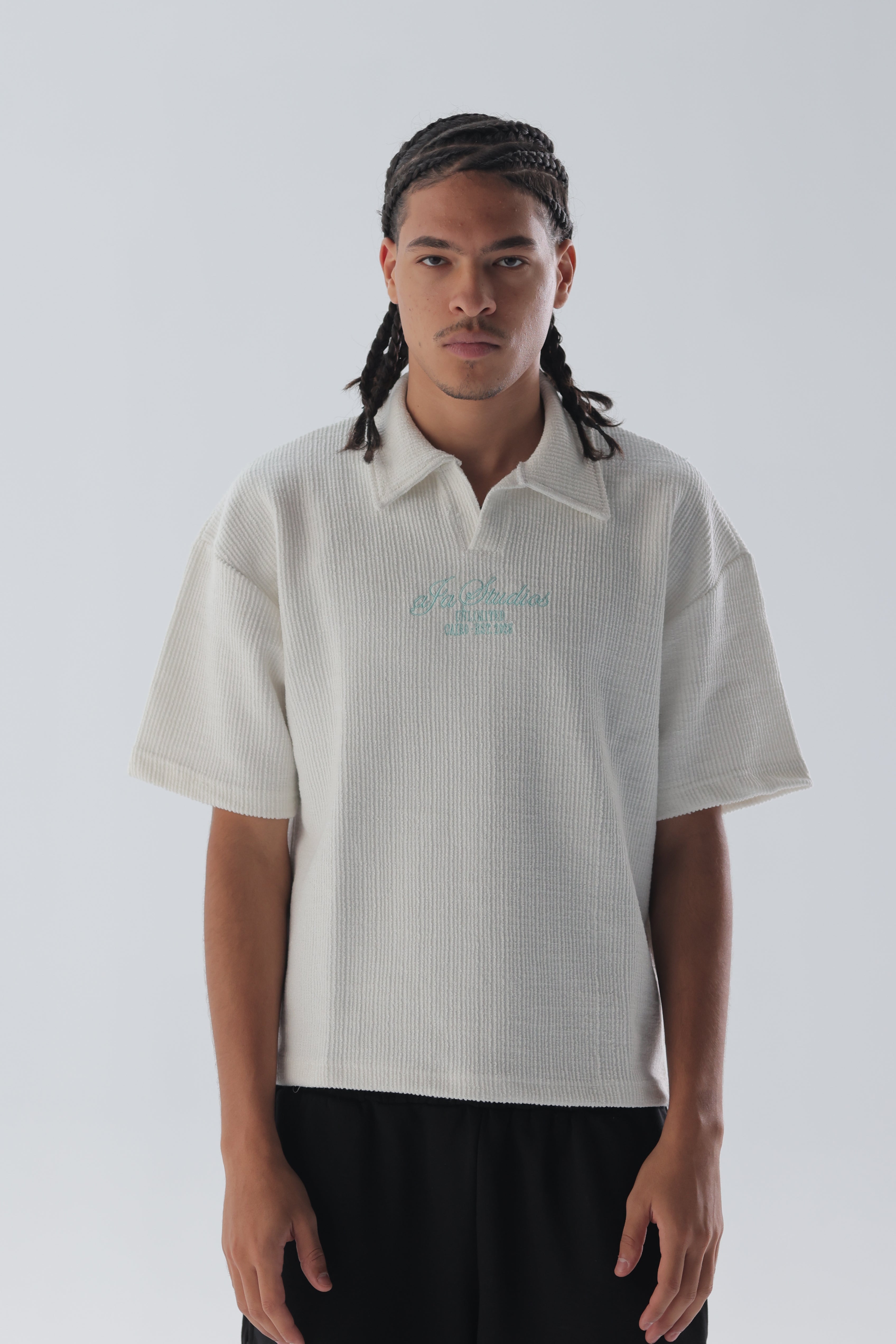 Aja textured polo