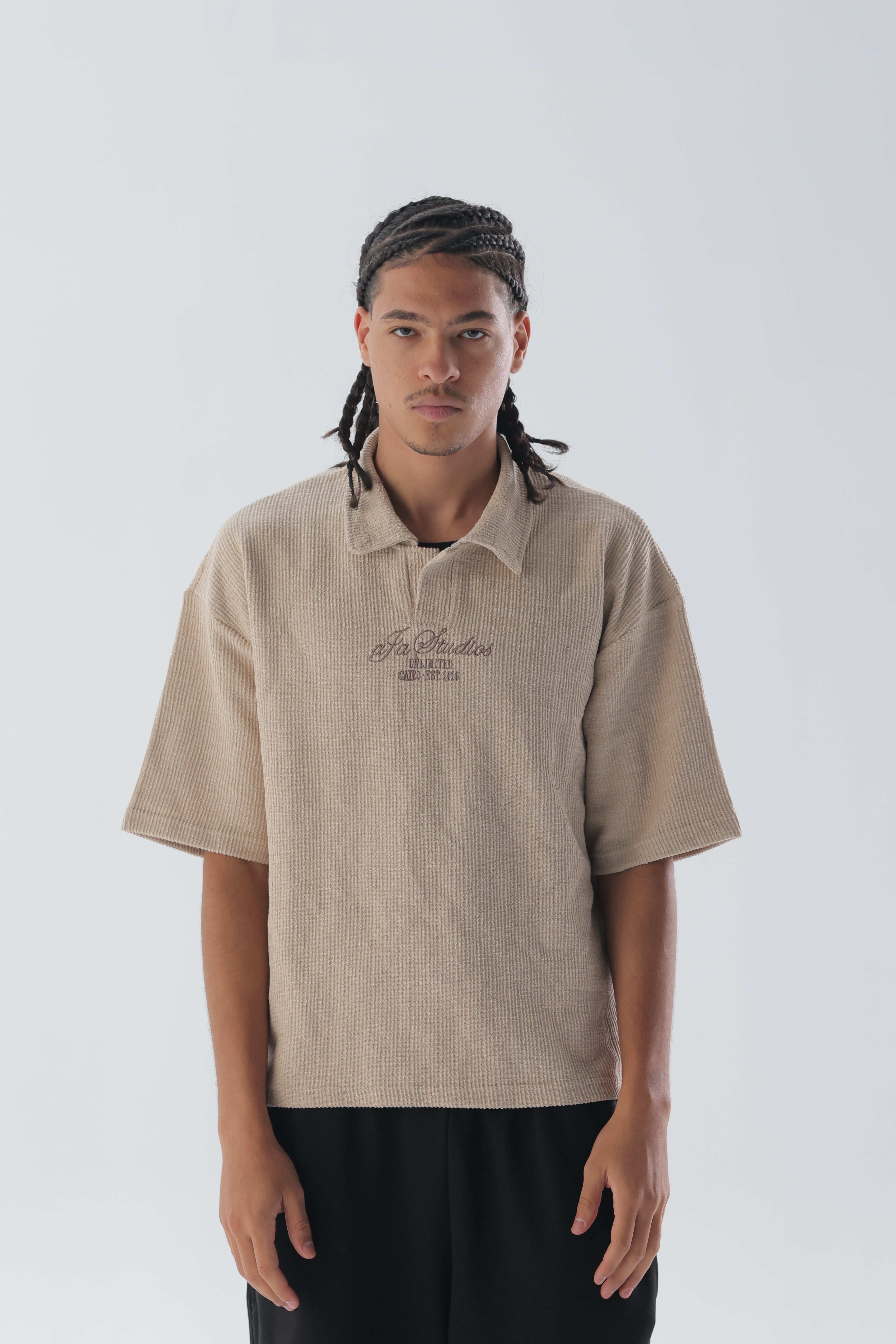 Aja textured polo