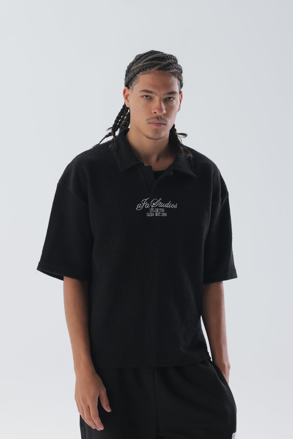Aja textured polo