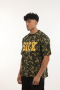 Sick camo puff printed T-shirt