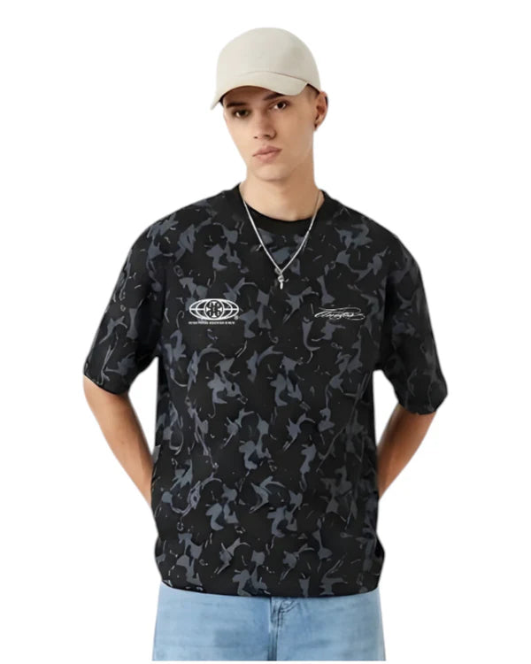 Anetos Black out camo T-shirt